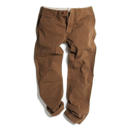 RED SELVEDGE YARN DYED Chino Pants