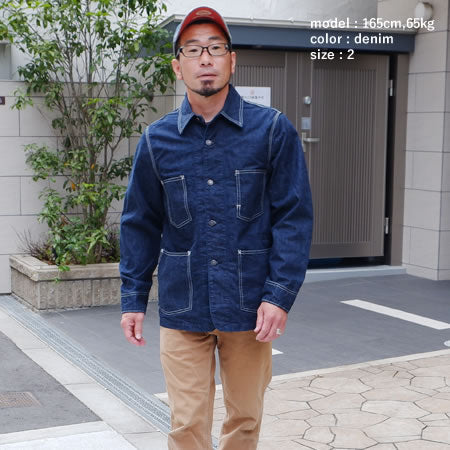 DENIM COVERALLS