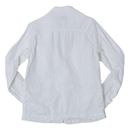 Linen Shirt Jacket White