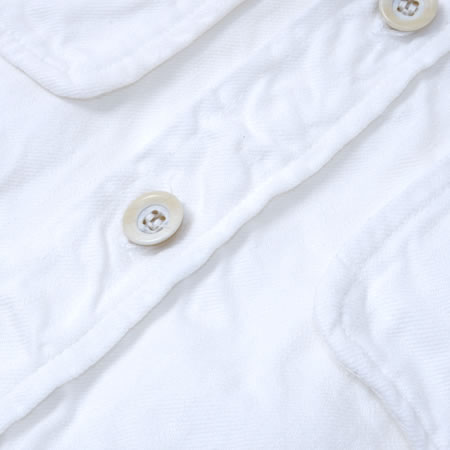 Linen Shirt Jacket White