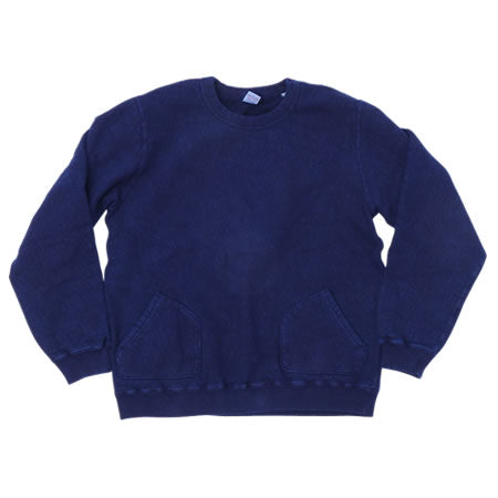 Indigo Sweatshirt With Pocket