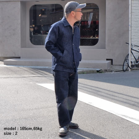 ナイロンデニムコーチジャケット2ndタイプ
