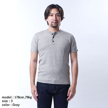 RAMAYANA Henley Neck T-shirt