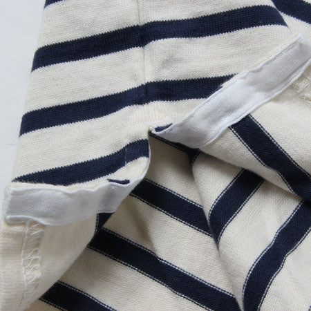 ボートネックボーダー半袖Tシャツ