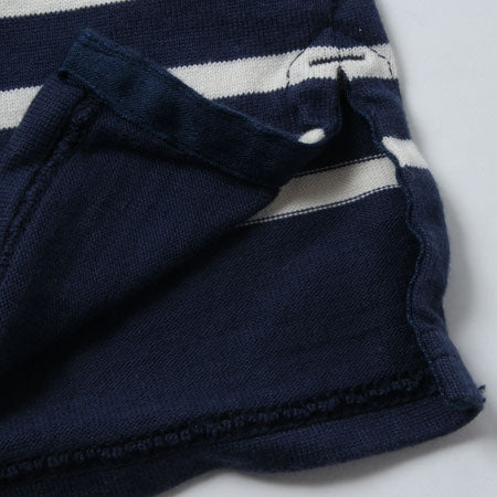 ボートネックボーダー半袖Tシャツ