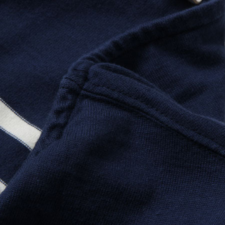 ボートネックボーダー半袖Tシャツ