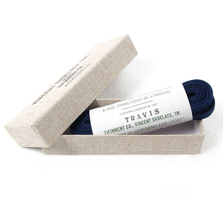 ヴィンセントシューレース TRAVIS DEEP INDIGO