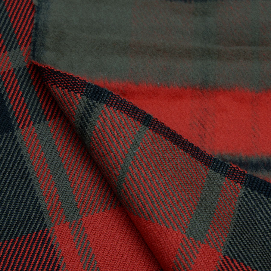 Extra heavy flannel fabric