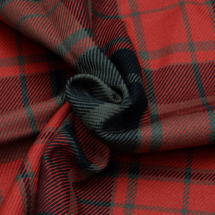 Extra heavy flannel fabric
