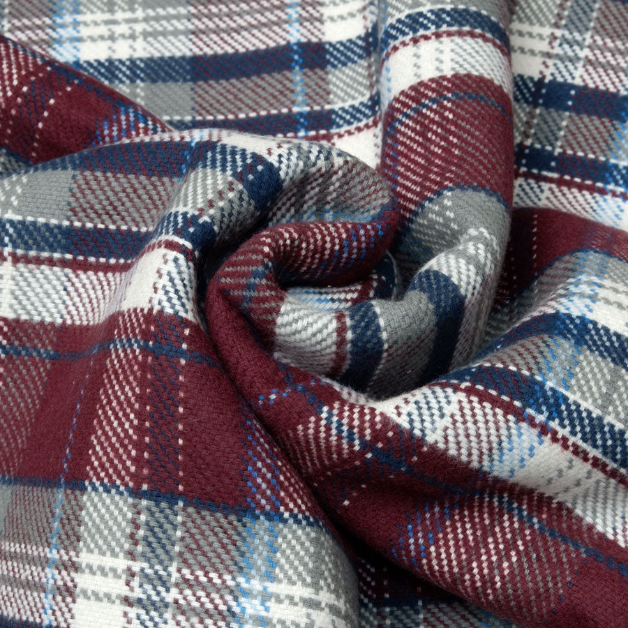 Heavy flannel fabric