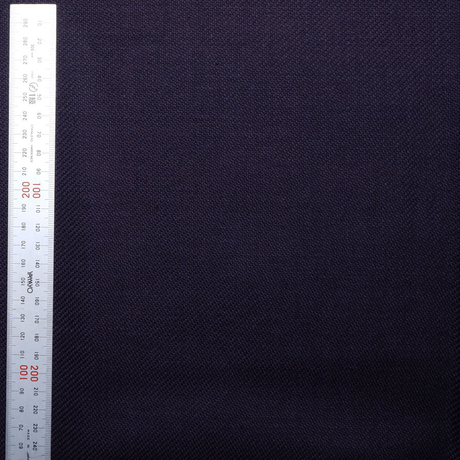 Indigo heavy flannel fabric