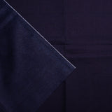 Indigo heavy flannel fabric