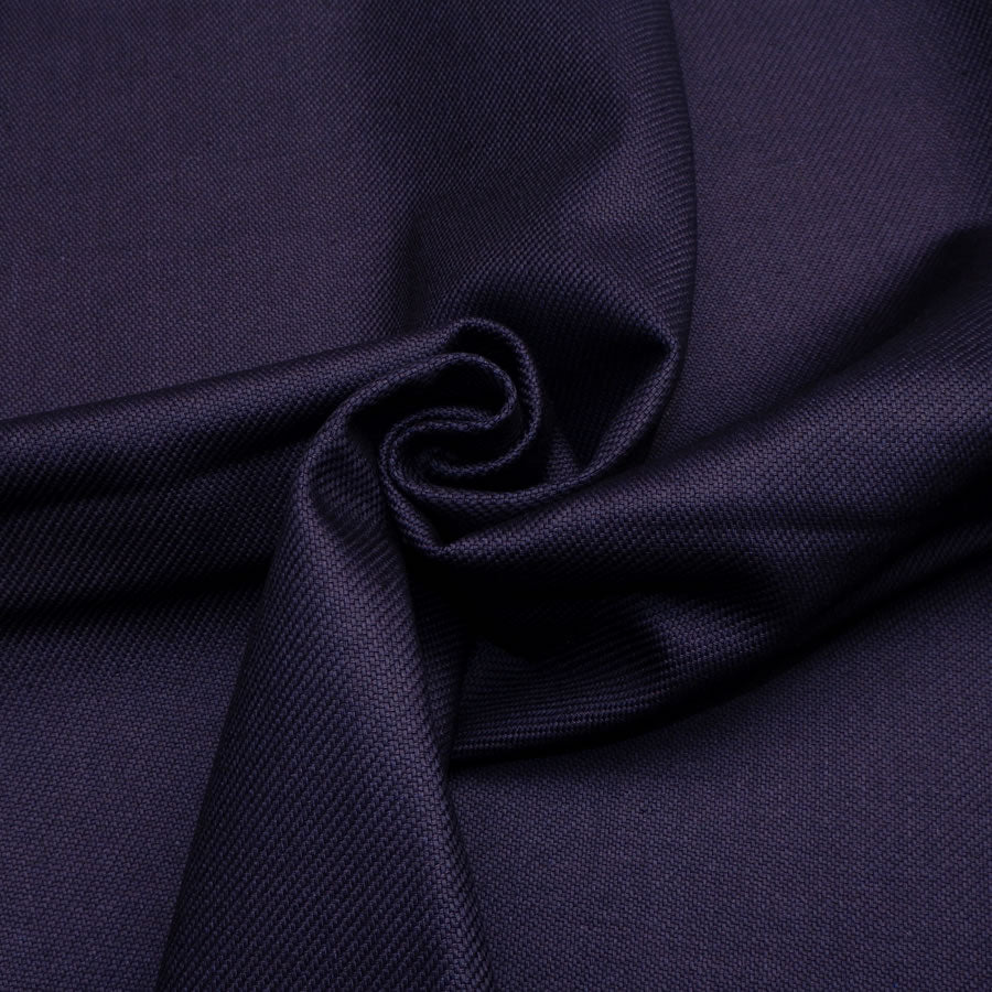 Indigo heavy flannel fabric