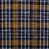 Slubby flannel fabric