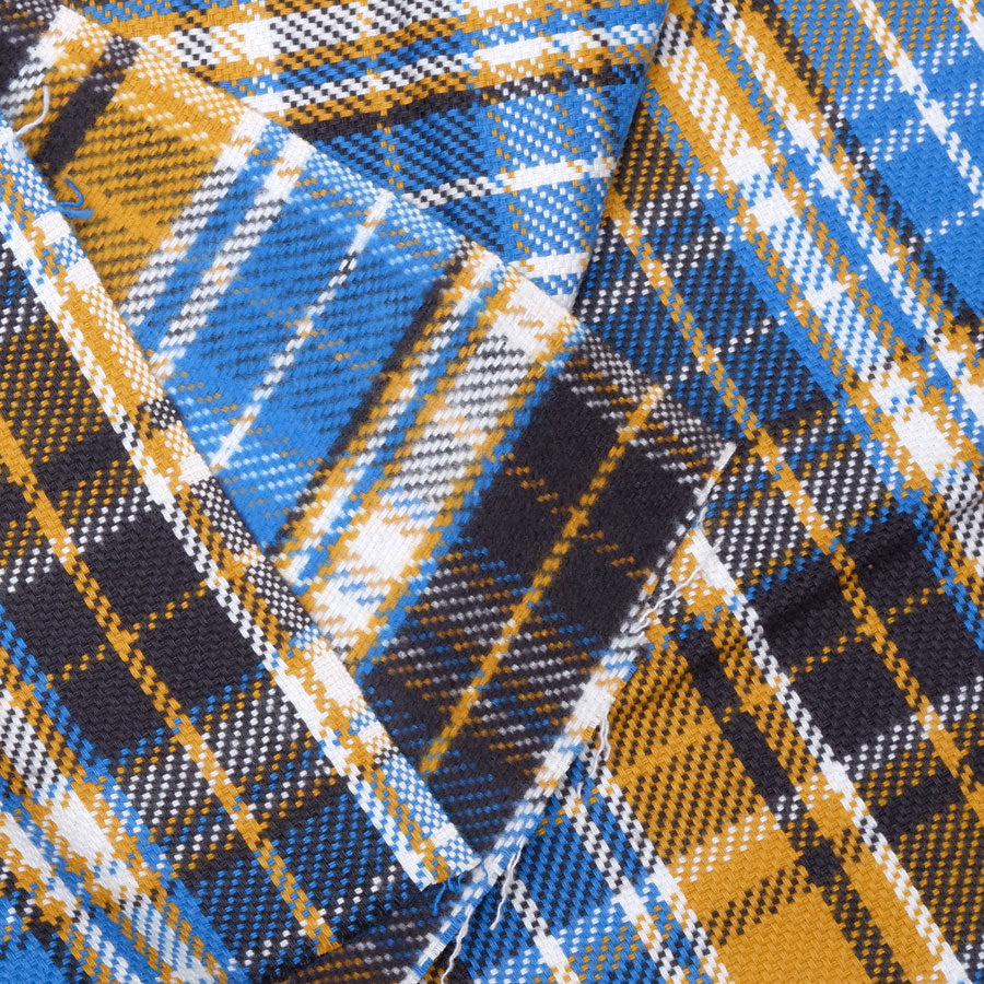 Heavy flannel fabric