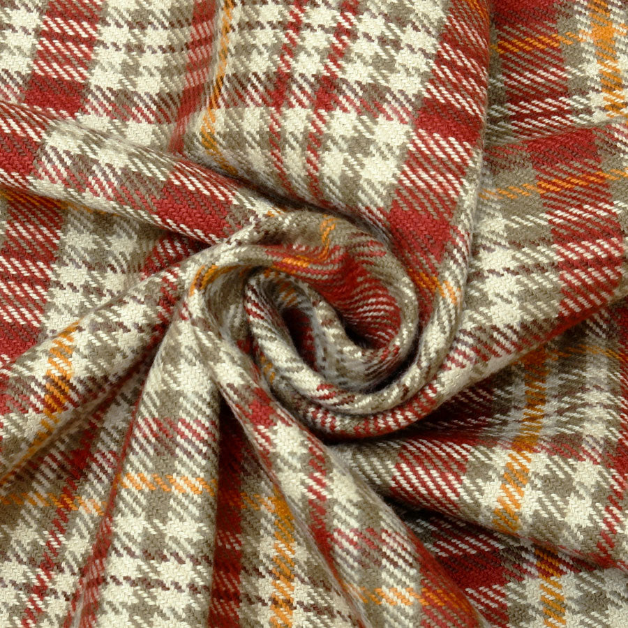 Extra heavy flannel fabric