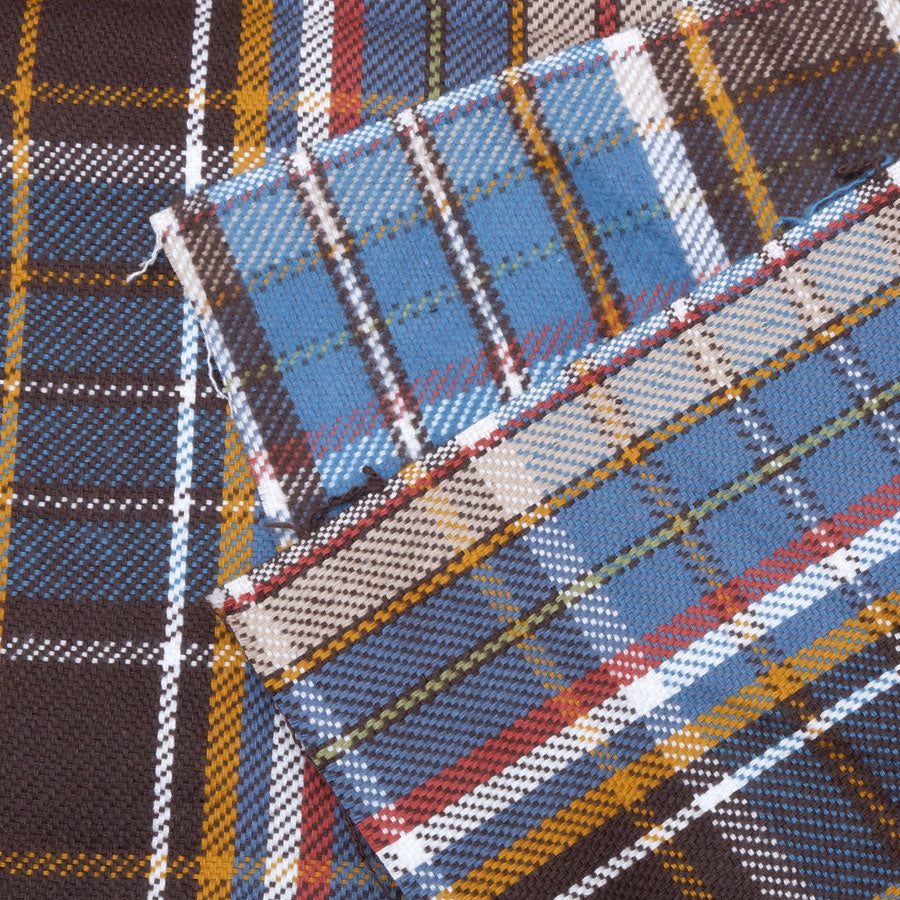 Heavy flannel fabric