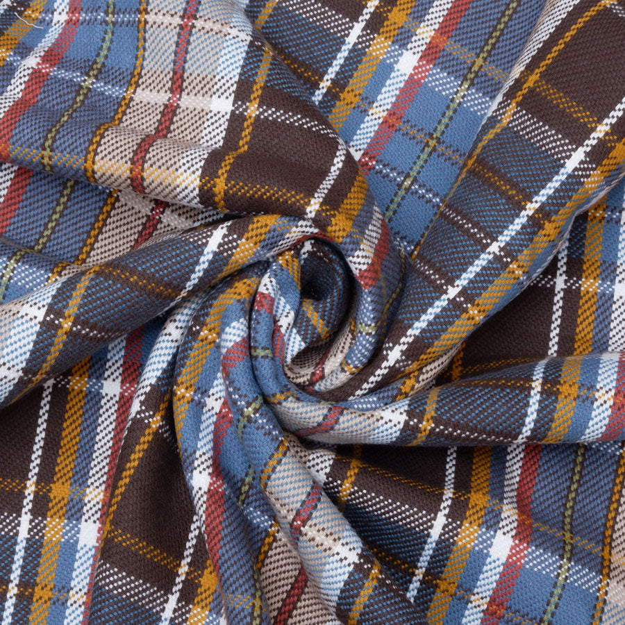 Heavy flannel fabric