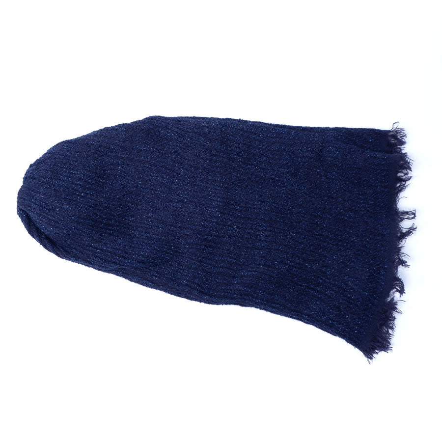 インディゴニット 2way ニットキャップ＆ネックウォーマー