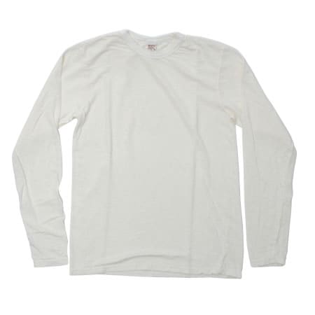 リネン100％ 長袖 Tシャツ