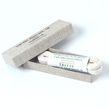 VINCENT SHOELACE TRAVIS – UES OFFICIAL ONLINE SHOP