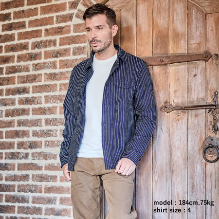 インディゴストライプネル – UES OFFICIAL ONLINE SHOP