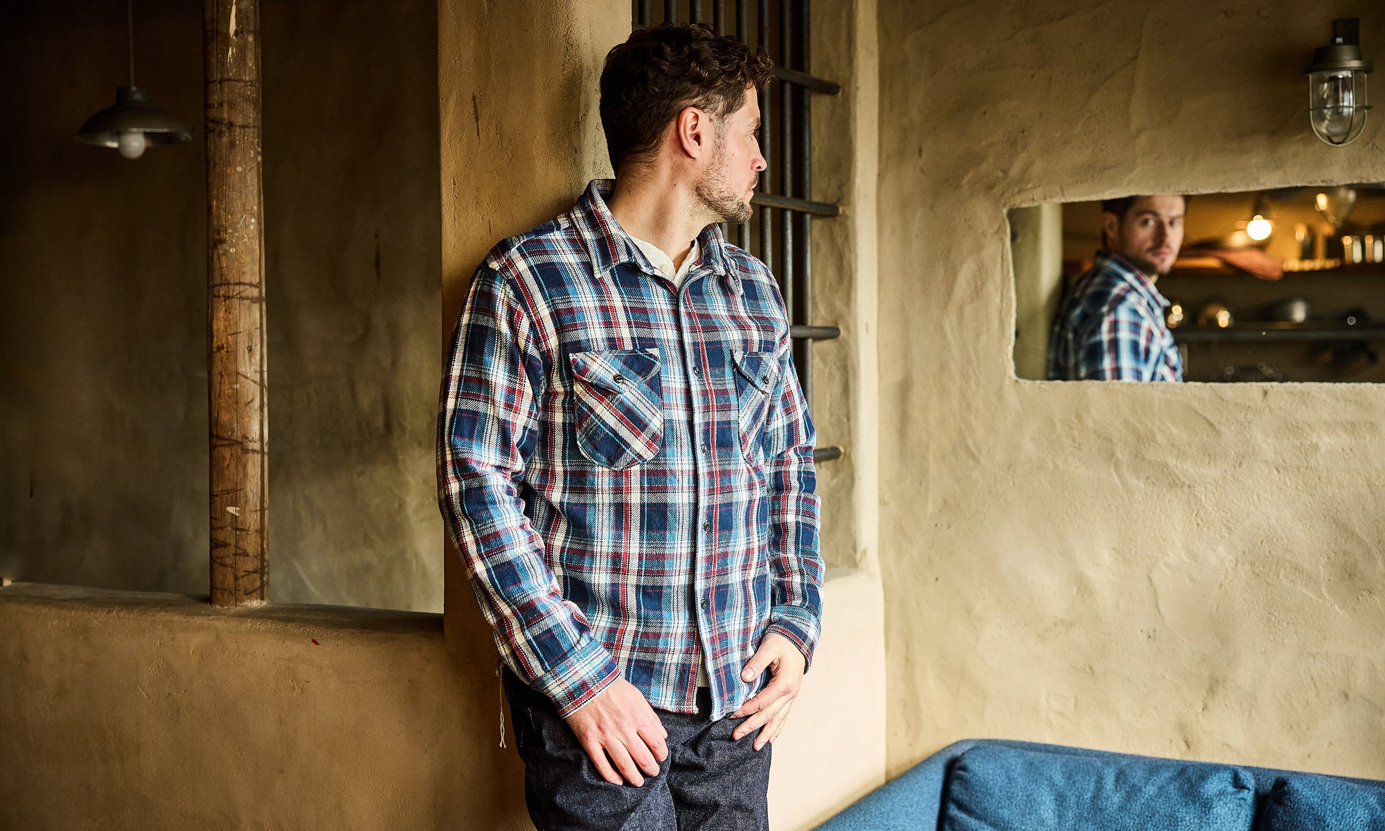 ウエス　UES  WEAR WELL UES（ウエス） 】 デニムキャップ [ WEARWELL DENIM ] [ 限定