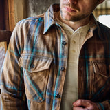 Extra Heavy Flannel Shirt Beige