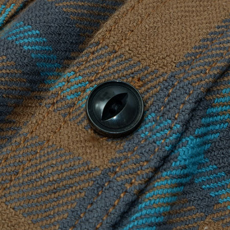 Extra Heavy Flannel Shirt Beige