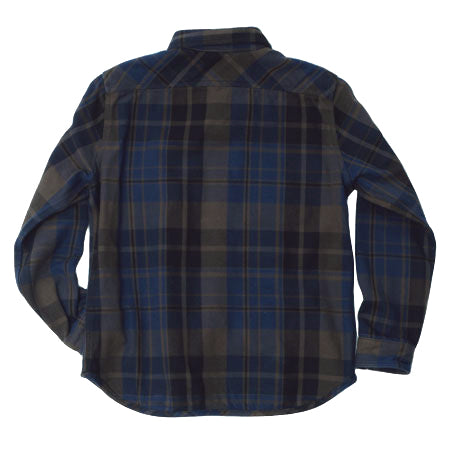 Extra Heavy Flannel Shirt Navy