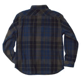 Extra Heavy Flannel Shirt Navy
