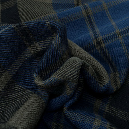 Extra Heavy Flannel Shirt Navy