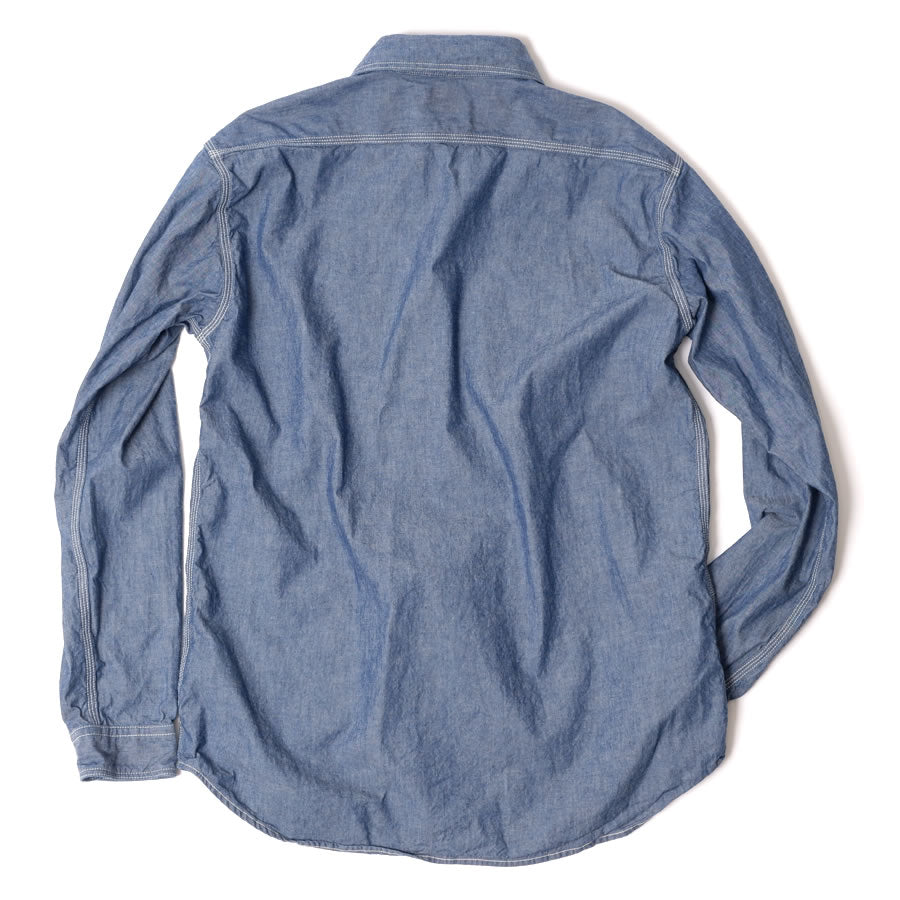 トリプルステッチワークシャツ