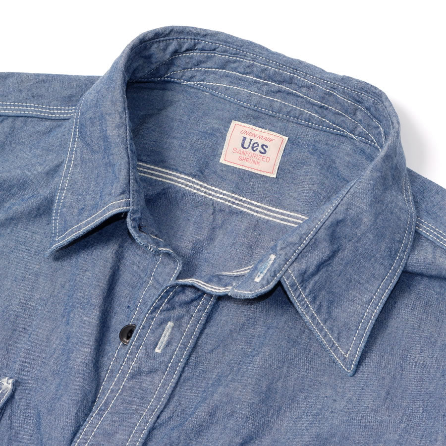 トリプルステッチワークシャツ│UES – UES OFFICIAL ONLINE SHOP
