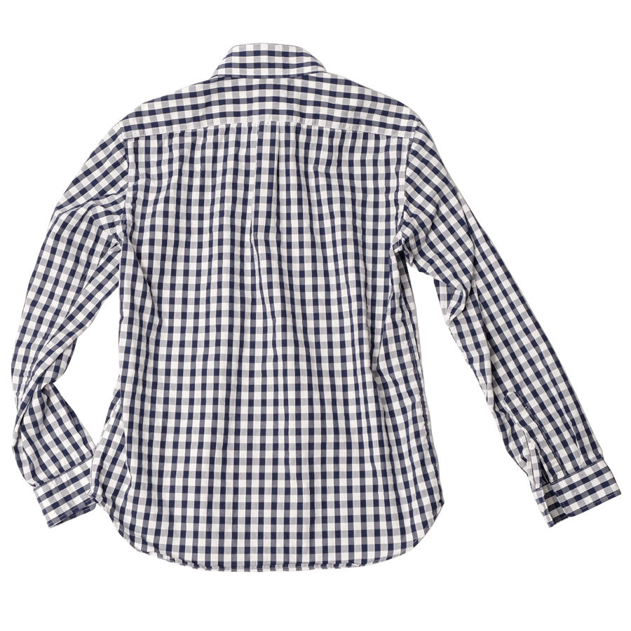 Gingham Check Button-down Shirt