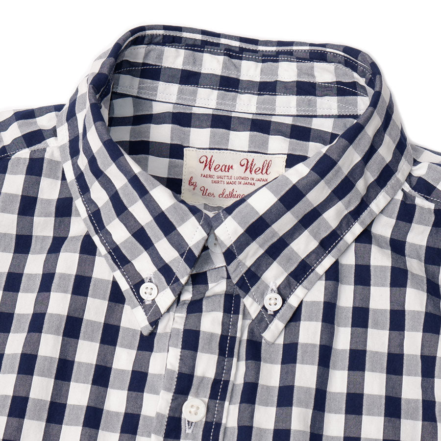 Gingham Check Button-down Shirt