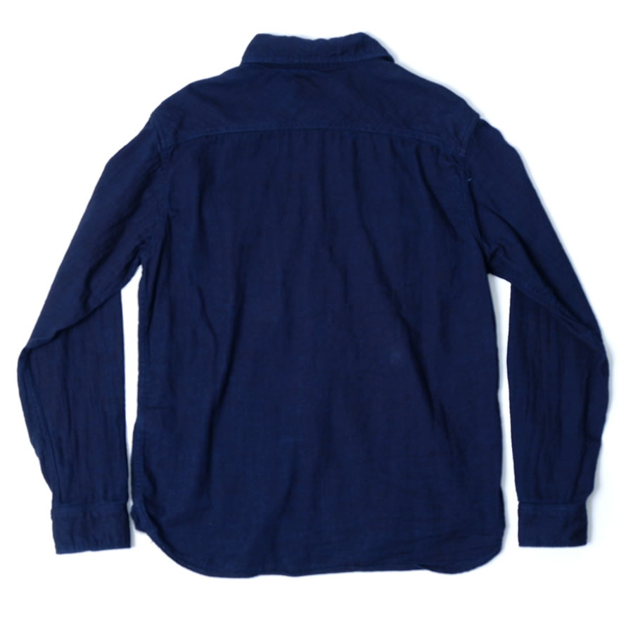 インディゴ コットンビエラシャツ│UES – UES OFFICIAL ONLINE SHOP
