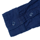 Herringbone Double Gauze Shirt Indigo