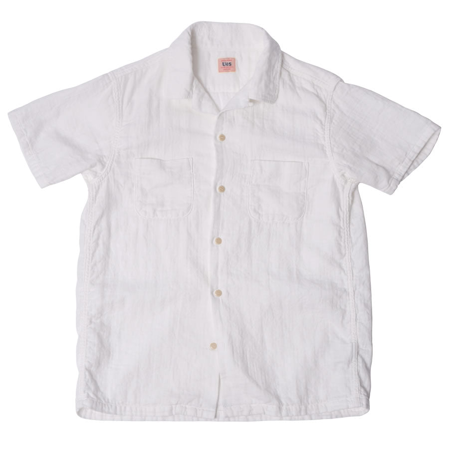 Herringbone Double Gauze short sleeve Shirt