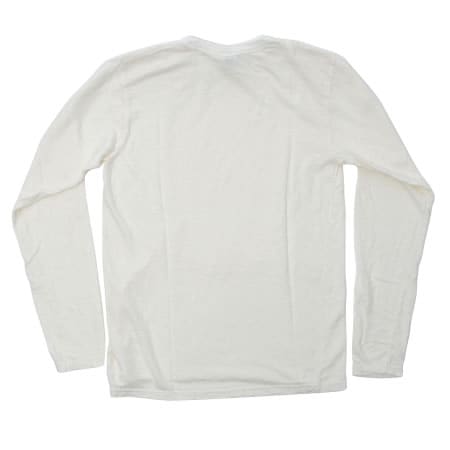 リネン100％ 長袖 Tシャツ