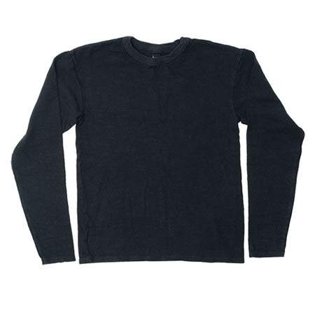 リネン100％ 長袖 Tシャツ
