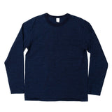 7番インディゴ長袖Tシャツ