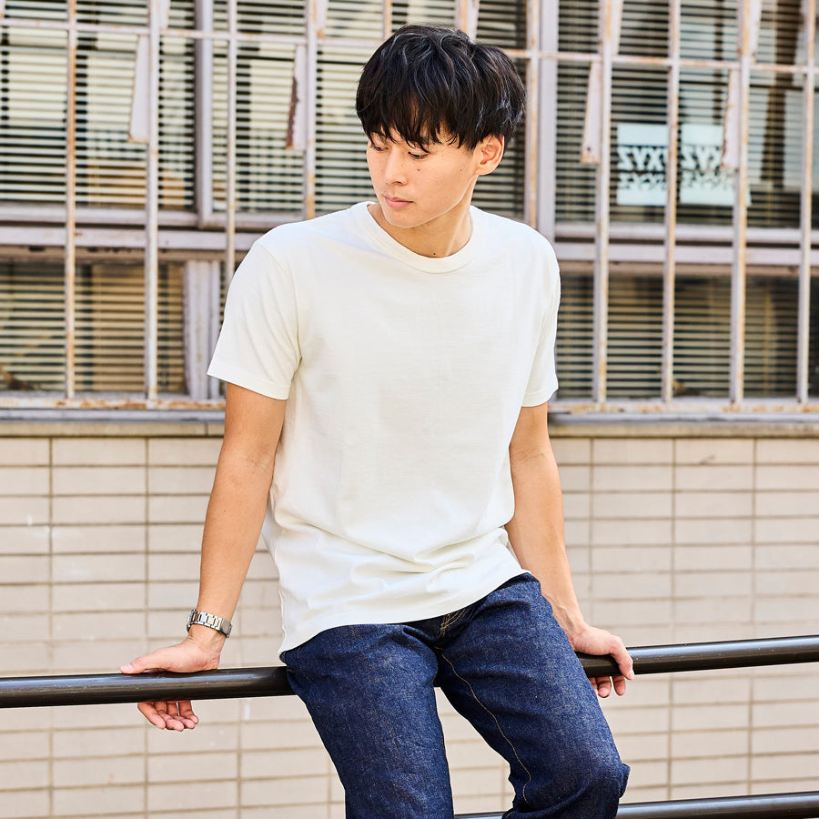 トップス Esan 8番スラブネップ半袖Tシャツ│UES – UES OFFICIAL ONLINE SHOP