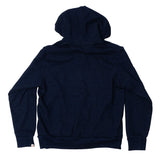 YARN-DYED Indigo Zip Hoodie