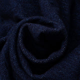 YARN-DYED Indigo Zip Hoodie