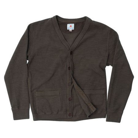 SINGLE RIB CARDIGAN