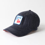 Denim Cap WAKE UP off white