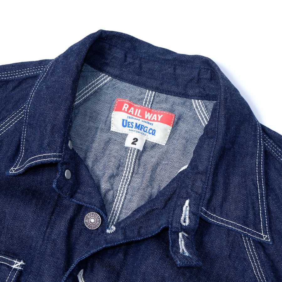 デニムレイルロードジャケット