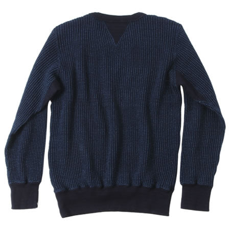 洋楽 uniuni4238 インディゴワッフルスウェット – UES OFFICIAL ONLINE SHOP