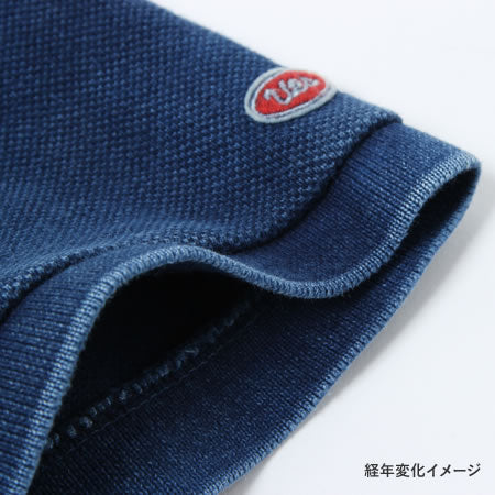 鹿の子ポロシャツ インディゴ – UES OFFICIAL ONLINE SHOP